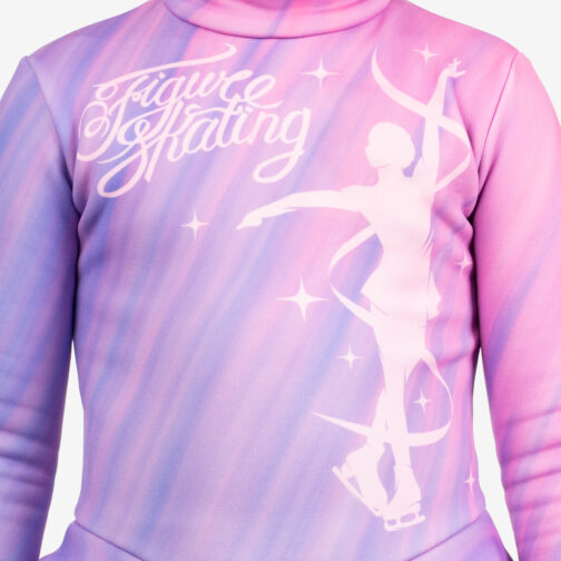 Thermal Figure Skating Dress 'Figure skating' print