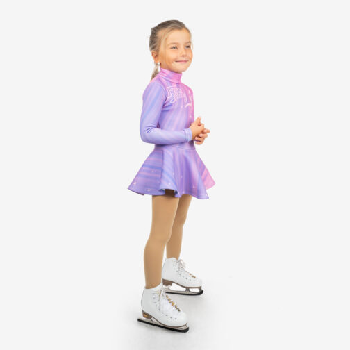 Thermal Figure Skating Dress 'Figure skating' with Gloves