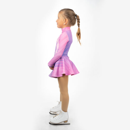 Thermal Figure Skating Dress 'Figure skating' with Gloves
