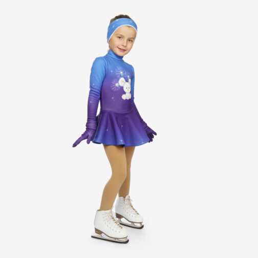 Thermal Figure Skating Dress 'Mouse'
