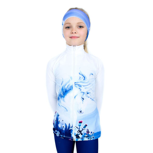 Thermal figure skating suit 'Unicorn'