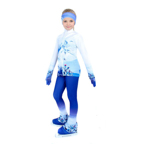 Thermal figure skating suit 'Unicorn'