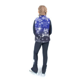 Reversible warming vest ‘Winter Blue’