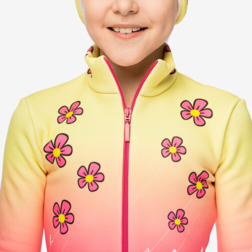 Thermal figure skating jacket 'Hello Kitty!'