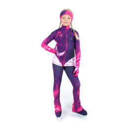 Thermal figure skating suit ‘Pegasus Pink’