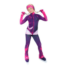 Thermal figure skating suit ‘Pegasus Pink’