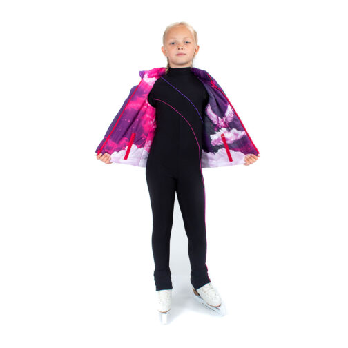 Reversible warming vest 'Pegasus Pink'