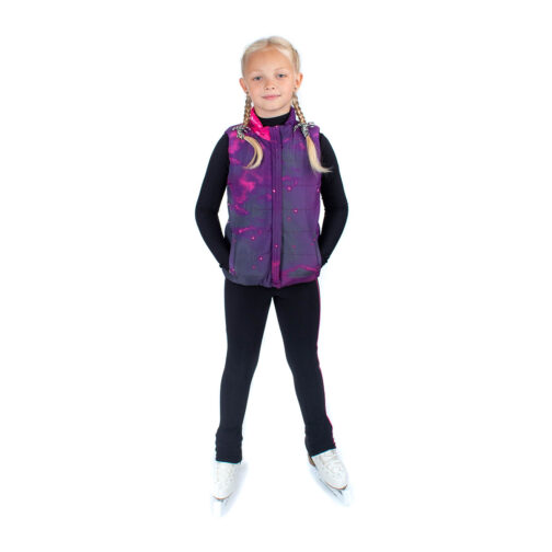 Reversible warming vest 'Pegasus Pink'