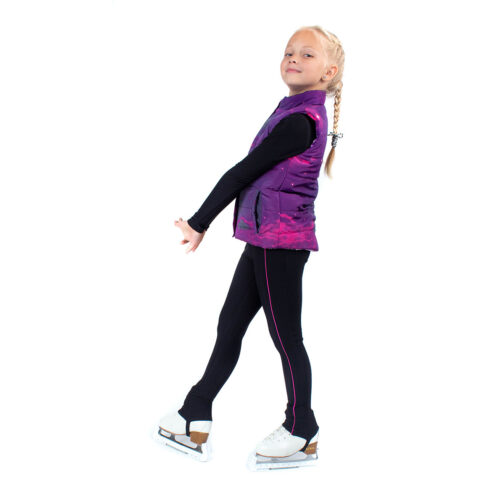 Reversible warming vest 'Pegasus Pink'