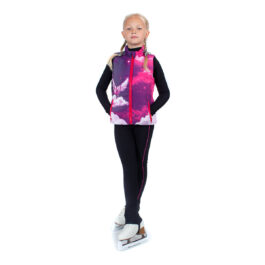 Reversible warming vest ‘Pegasus Pink’