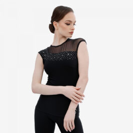 Figure Skating Sleeveless Top ‘Jolie’