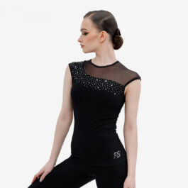 Figure Skating Sleeveless Top ‘Jolie’