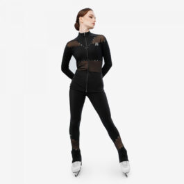 Premium thermal figure skating suit 'Eclipse'
