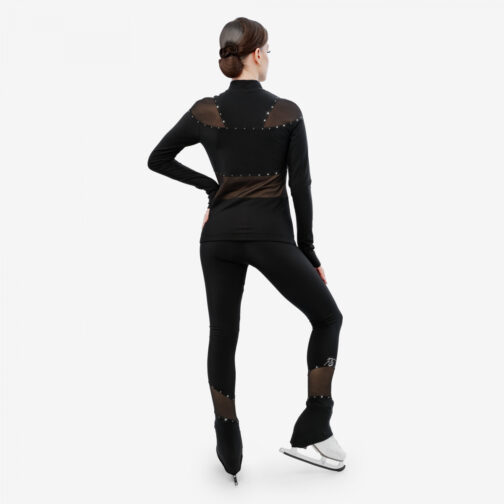 Premium thermal figure skating suit 'Eclipse'