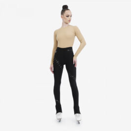 Thermal Figure Skating Leggings ‘Gloss Line’