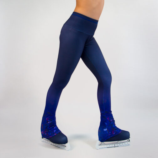 Thermal figure skating suit 'Flamingo' with Gloves and Headband