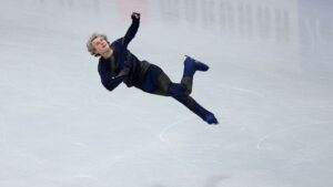 Read more about the article Ilia Malinin Dominates Men’s Short Program at ISU World Team Trophy 2025 with Commanding 10-Point Lead