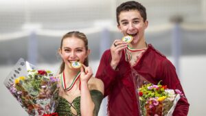 Read more about the article Robertson and Rohner Claim Gold at Junior Grand Prix Italy, Making Waves in Figure Skating Championships