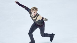 Read more about the article Ilia Malinin Dominates Short Program at Grand Prix de France, Eyes 11th Consecutive Win in Figure Skating المنافسات