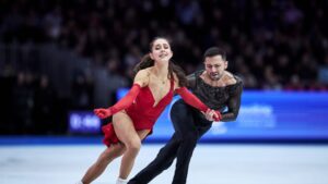 Read more about the article Lilah Fear and Lewis Gibson Dominate Rhythm Dance Lead at 2025 Grand Prix de France as Guillaume Cizeron Makes Comeback