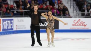 Read more about the article Chock and Bates Dominate Rhythm Dance at 2025 Skate America; Liu Eyes Title After Strong Short Program Performance