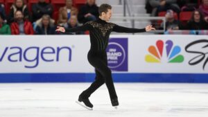 Read more about the article Jason Brown Shines in ‘Riverdance’ but Finishes Fifth at 2025 Skate America Short Program