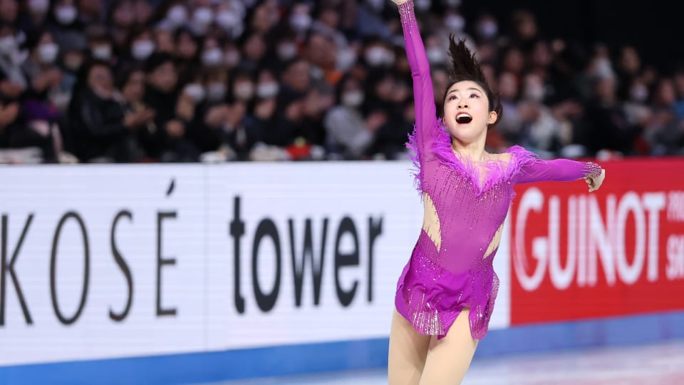 Read more about the article Chiba Mone Achieves Personal Best to Lead ISU Grand Prix Final 2025 Ahead of World Champions and Defending Champ Amber Glenn
