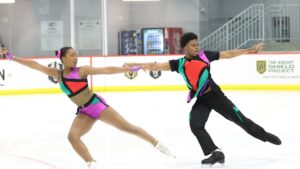 Read more about the article Cousins Anaëlle Kouevi and Yann Homawoo Shine a Light on Diversity in Figure Skating’s Ice Dance Scene