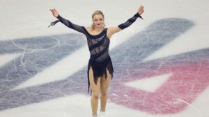 Read more about the article Amber Glenn Secures Third Place in Stressful Olympic Debut at Milano Cortina 2026 Figure Skating Team Event