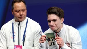 Read more about the article Maxim Naumov Delivers Emotional Season Best at Winter Olympics 2026 After Tragic Loss of Parents